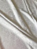 Luxueuze en antieke witte San Leucio damaststof Franse