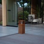 Tuinverlichting Modern Marina 40 Square Tuinlamp Corten, Tuin en Terras, Verzenden, Nieuw