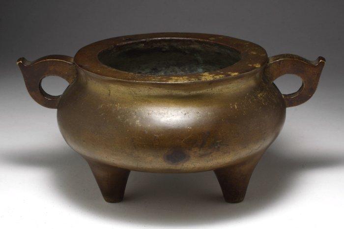 Parfumbrander - Verguld brons - Dynastie Qing, Antiquités & Art, Antiquités | Autres Antiquités