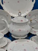 Eschenbach Bavaria – Teeservice – Porzellan mit rotem