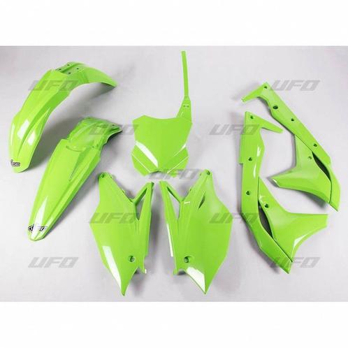 UFO Plastickit Kawasaki KX250F 2017-Groen -, Motos, Accessoires | Autre, Enlèvement ou Envoi