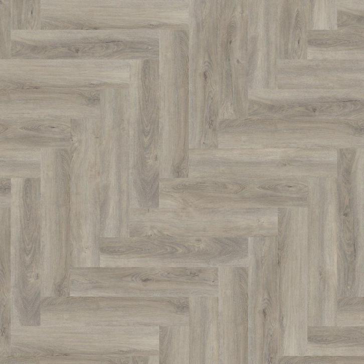 BONN Visgraat Plak Pvc LIGHT GREY HERRINGBONE DRYBACK (, Doe-het-zelf en Bouw, Vloerdelen en Plavuizen, Ophalen of Verzenden