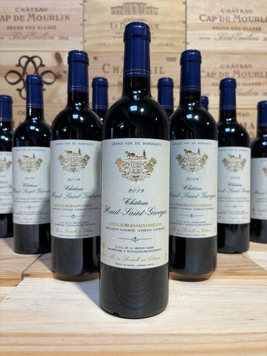 2019 Château Haut Saint Georges - Saint-Émilion - 12 Flessen, Collections, Vins