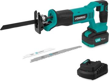 VONROC Accu Reciprozaag 20V - Incl. 3 Zaagbladen - Incl. beschikbaar voor biedingen