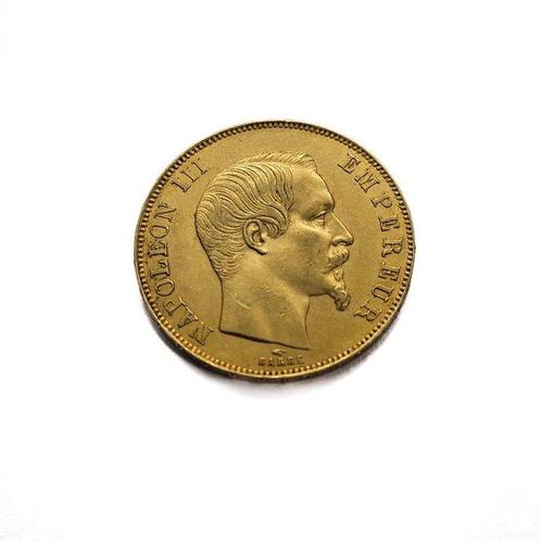 Frankrijk. 50 Francs 1857-A, Paris Napoléon III (1852-1870), Postzegels en Munten, Edelmetalen en Baren