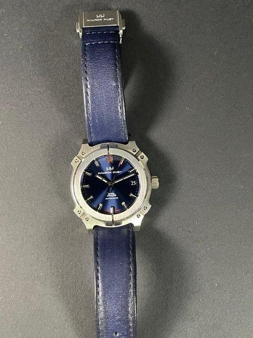 Mauron Musy - Montre de luxe Mauron Musy “Steel Armure” MU01, Handtassen en Accessoires, Horloges | Heren