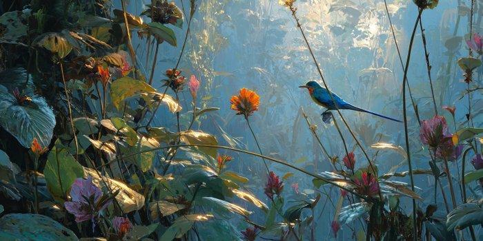 Miss Evoke - Little blue - XXL, Antiek en Kunst, Kunst | Designobjecten