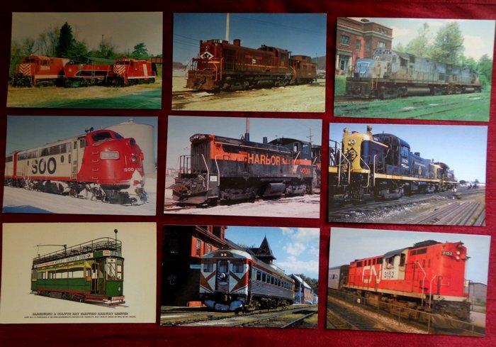 Mondo - Treinen / Spoorwegen - Ansichtkaart (215) -, Verzamelen, Postkaarten | Buitenland