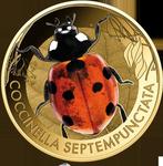 10 x 1/1000 troy oz - Goud .999 - Wonder World of Ladybugs