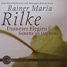 Duineser Elegien & Sonette an Orpheus 2 CD von Rain...  Book, Boeken, Overige Boeken, Zo goed als nieuw, Verzenden