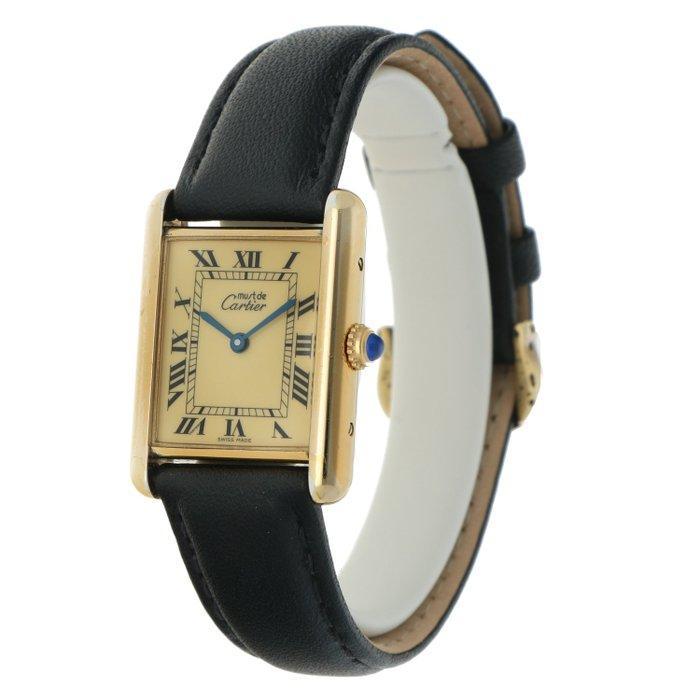 Cartier - Must de Cartier Tank - 81006 - Femme - 1988, Bijoux, Sacs & Beauté, Montres | Hommes