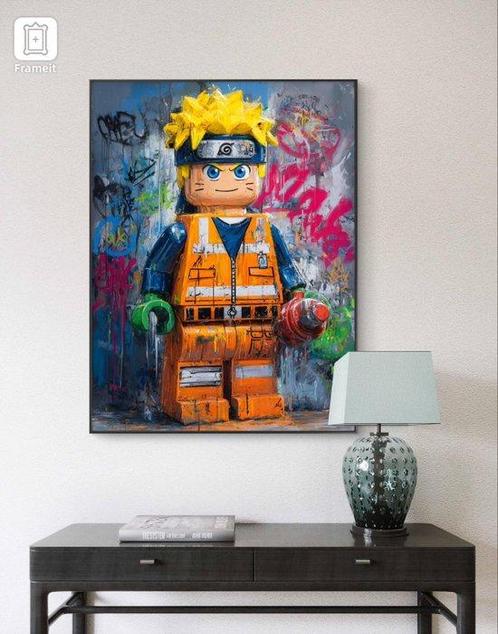 Canvas Fit - Alberto Ricardo - Naruto Brick: El ninja que, Kinderen en Baby's, Speelgoed | Duplo en Lego