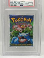 Pokémon - 1 Graded card - Base booster pack venusaur black, Nieuw