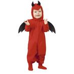 Duivel Halloween Kostuum Baby Rood Zwart, Hobby en Vrije tijd, Verzenden, Nieuw
