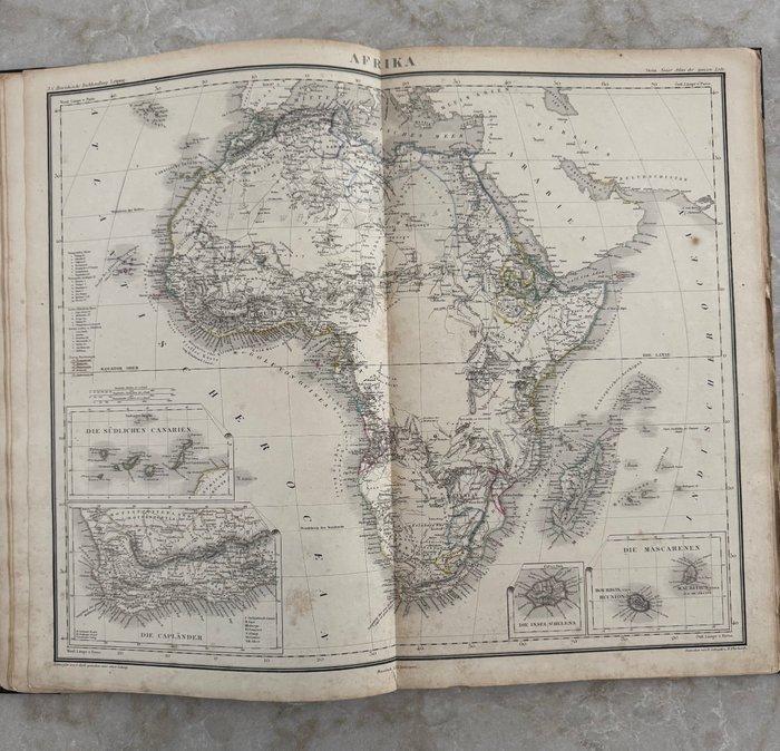 Duitsland - Wereld; Stein / Hinrichs - Neuer Atlas der, Boeken, Atlassen en Landkaarten