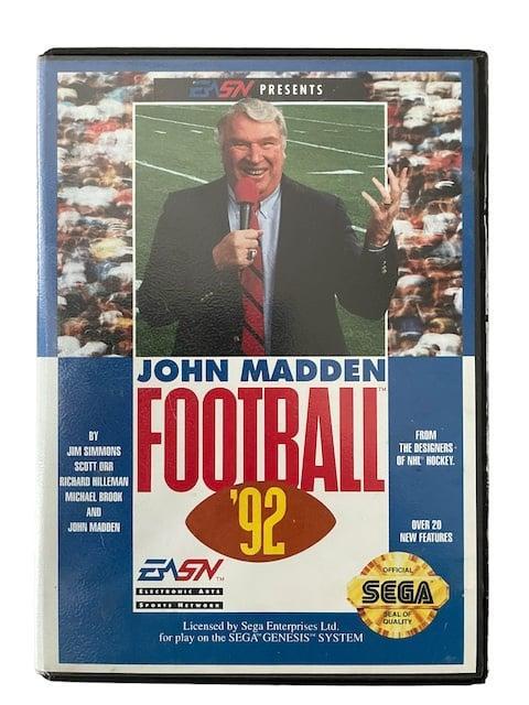 John Madden Football 92 (SEGA GENESIS) (TWEEDEHANDS), Games en Spelcomputers, Games | Sega, Verzenden