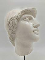 sculptuur, Testa di Atena - 38 cm - marmerstof, Antiek en Kunst, Antiek | Keramiek en Aardewerk