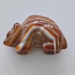 Tibetaans of Nepalese Natural Banded Agate Zeldzame egel