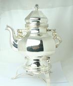 Greggio - Theepot - .800 zilver, Walnoot - Zilveren theepot