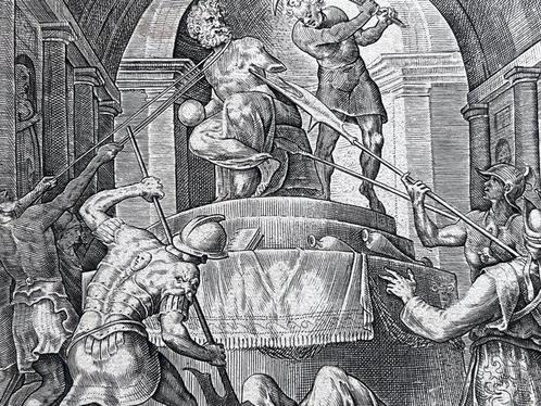 Harmen Jansz. Mulle (XVI) - The Destruction of the House of, Antiek en Kunst, Antiek | Overige Antiek