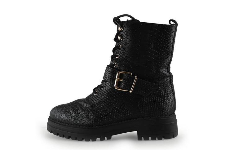 Omoda Veterboots in maat 41 Zwart, Kleding | Dames, Schoenen, Zwart, Zo goed als nieuw, Overige typen, Verzenden