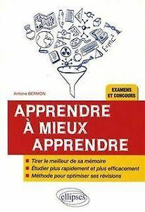 Apprendre à mieux apprendre von Bermon, Antoine  Book, Livres, Livres Autre, Envoi