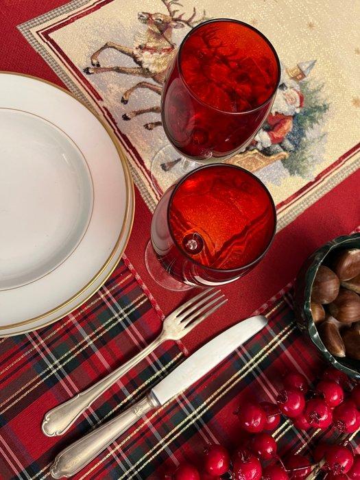 Kersttafelkleed voor grote feesttafels - Kerstman op de slee, Diversen, Kerst