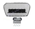 RS6 Look Front Grill voor Audi A6 C7.5 Facelift, Auto diversen, Tuning en Styling, Ophalen of Verzenden