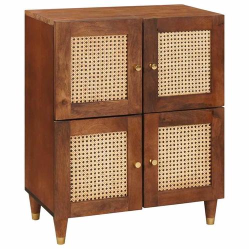vidaXL Mediaopslagmeubels en rekken Bruin 60 x 33.5 x 75 cm, Huis en Inrichting, Kasten | Dressoirs, Nieuw, Verzenden