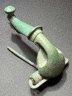 Oud-Romeins Brons Een aantrekkelijke legionairsbroche, Antiek en Kunst