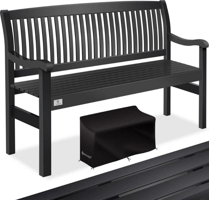 KESSER® Tuinbank weerbestendig - 3-4 Personen - Donkergrijs, Tuin en Terras, Overige Tuin en Terras, Verzenden