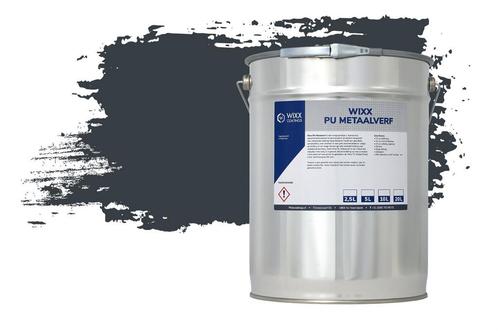 Wixx PU Metaalverf RAL 7016 | Antracietgrijs 2.5L, Doe-het-zelf en Bouw, Verf, Beits en Lak, Nieuw, Verzenden