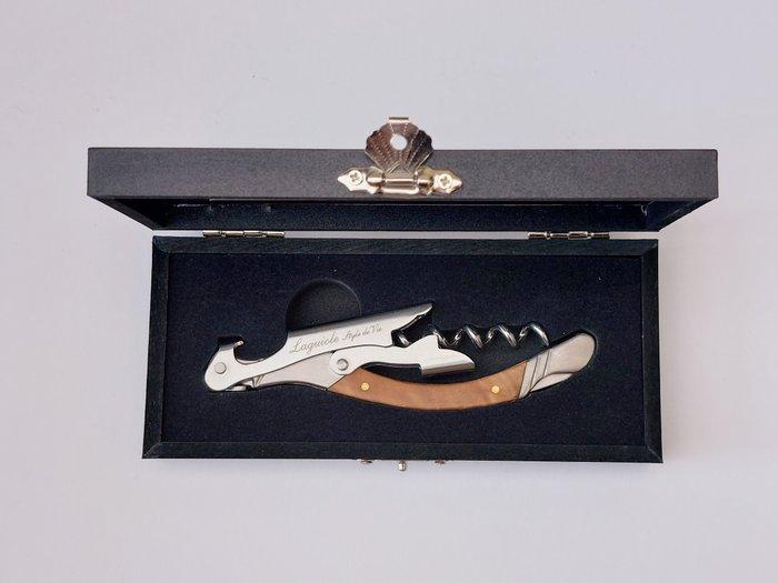 Laguiole - Corkscrew - Olive Wood - style de - Kurkentrekker, Antiek en Kunst, Antiek | Keukengerei