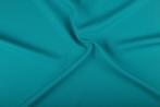 Bi-stretch stof aqua groen - Polyester stof 10m op rol, Hobby en Vrije tijd, Nieuw, Verzenden