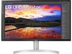LG - Ultra HD 4K Monitor - 31.5 inch - Wit, IPS, Verzenden, Nieuw, LG
