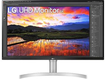 LG - Ultra HD 4K Monitor - 31.5 inch - Wit, Verzenden