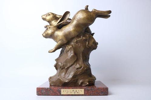 Boodschappers van de maan - Brons -   Shinya Nakamura, Antiek en Kunst, Antiek | Overige Antiek