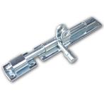 Hangslotgrendel horizontaal 150 mm verzinkt, Doe-het-zelf en Bouw, Nieuw, Overige materialen, Klink of Kruk