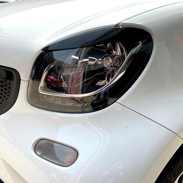 Booskijkers zwart glans voor Smart ForTwo C453 2014+, Verzenden