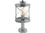 Veiling - EGLO Vintage Hilburn 1 sokkellamp antiek-zilver, Gebruikt