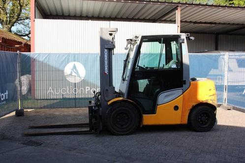 Veiling: Heftruck Jungheinrich DFG 545s Diesel 4500kg 3.5m 2, Zakelijke goederen, Machines en Bouw | Heftrucks en Intern transport
