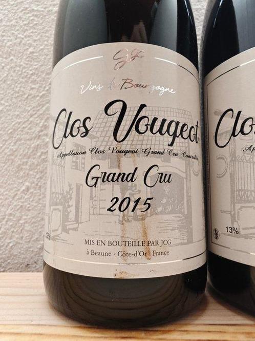 2015 JC Guyaux Clos Vougeot & 2020 Clos de la Roche -, Verzamelen, Wijnen