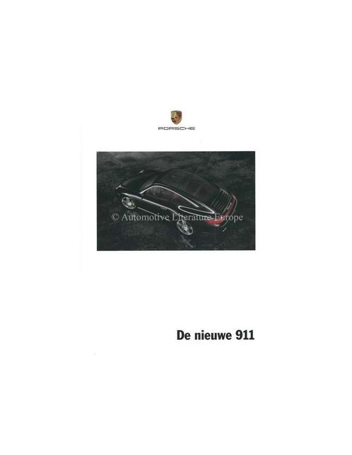 2009 PORSCHE 911 CARRERA & TARGA HARDCOVER BROCHURE NEDERL.., Livres, Autos | Brochures & Magazines, Enlèvement ou Envoi