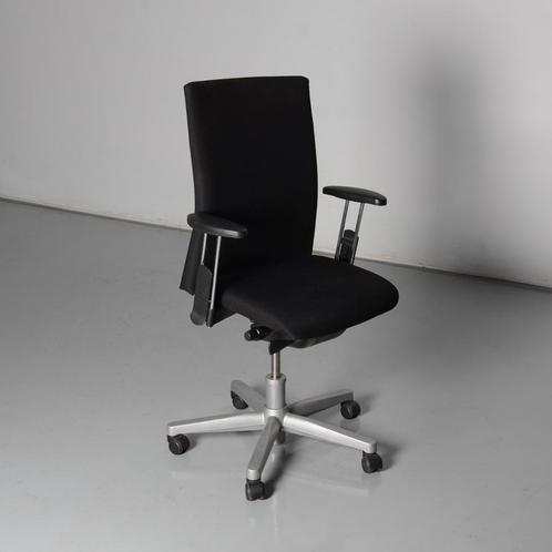 Haworth Comforto D5583 bureaustoel, zwart, 1D armleggers, Huis en Inrichting, Bureaustoelen, Gebruikt, Ophalen of Verzenden