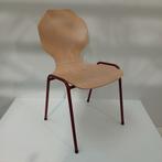 Houten Stapelstoel met Rood Frame – Gebruikt, Ophalen of Verzenden, Nieuw in verpakking
