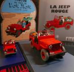 Tintin - Ensemble de 2 Voitures 1/24 + 1/43 - La Jeep Willys, Nieuw