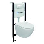 Inbouwreservoir + Wandcloset En Softclose Zitting Van Marcke, Ophalen of Verzenden, Nieuw, Overige typen