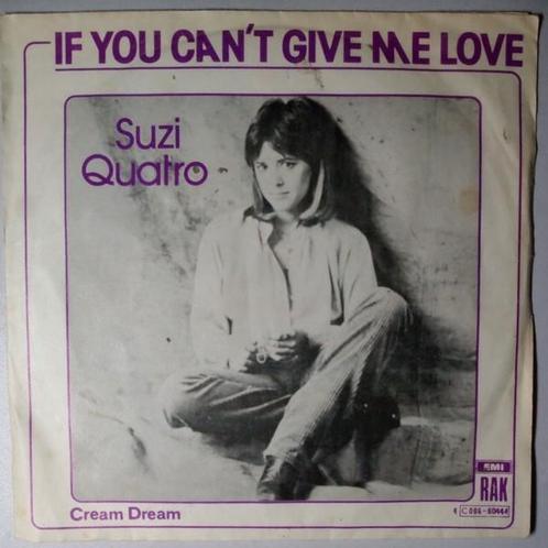 Suzi Quatro   - If you cant give me love - Single, Cd's en Dvd's, Vinyl Singles, Single, Gebruikt, 7 inch, Pop