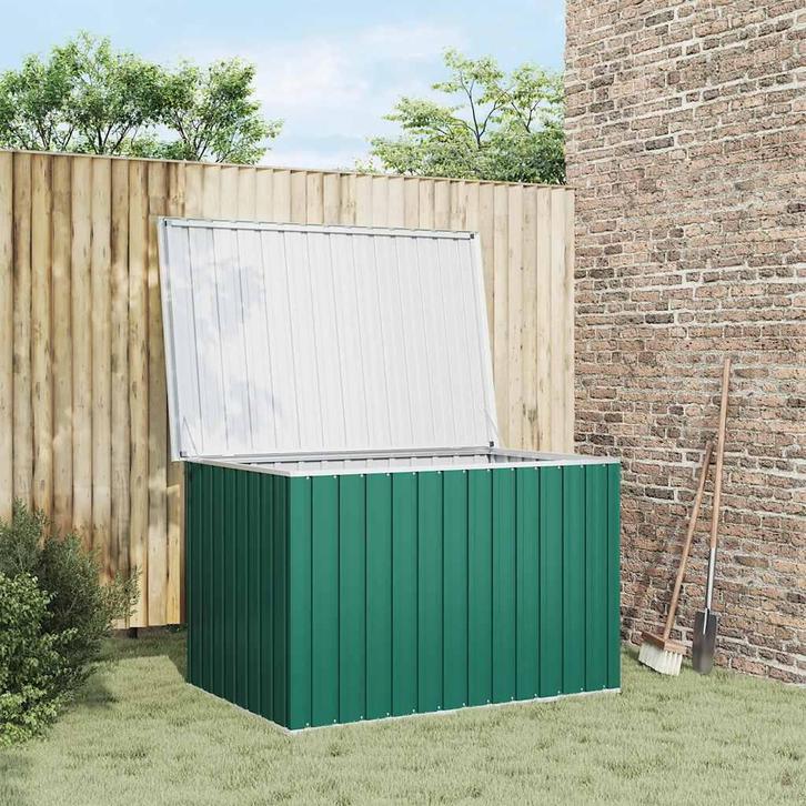 vidaXL Tuinbox 149x99x93 cm groen, Tuin en Terras, Bergingen en Tuinkasten, Nieuw, Verzenden