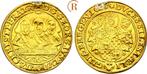 Dukat Brieg goud 1653 Schlesien Liegnitz Brieg: Georg, Lu..., Verzenden